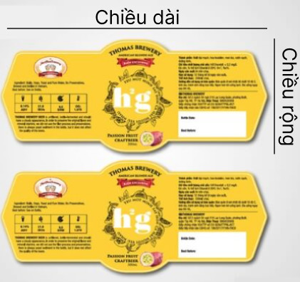 Kích thước decal nhựa